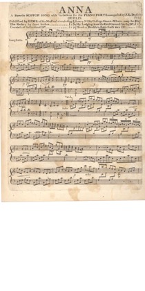 Thumbnail of first page of Anna piano sheet music PDF by Dussek.
