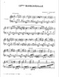 Thumbnail of First Page of Barcarolle No.13, Op.116 sheet music by Faure