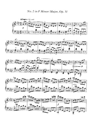 Thumbnail of first page of Impromptu No.2, Op.31 piano sheet music PDF by Faure.