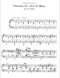 Thumbnail of First Page of Nocturne No.10, Op.99 sheet music by Faure