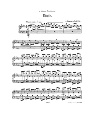 Thumbnail of first page of 3 Pieces for Piano, Op.1 piano sheet music PDF by Lyapunov.
