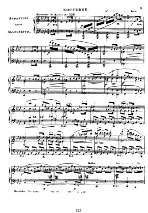 Thumbnail of first page of Nocturne Op.71 piano sheet music PDF by Moscheles.