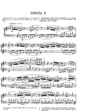 Thumbnail of first page of Piano Sonata in B flat major, K.333 piano sheet music PDF by Mozart.