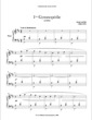 Thumbnail of First Page of Three Gymnopedies sheet music by Satie