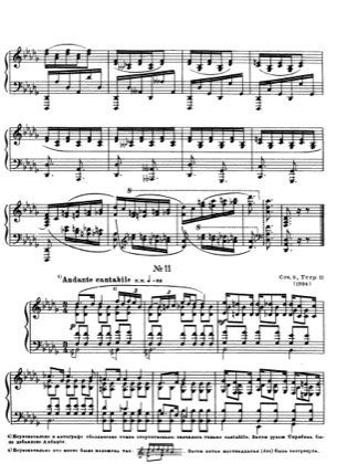Thumbnail of first page of No.11 Etude in B flat minor, Op.8 piano sheet music PDF by Scriabin.