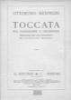 Thumbnail of First Page of Toccata sheet music by Massenet
