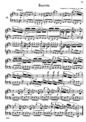 Thumbnail of first page of Pieces No. 16-18 piano sheet music PDF by Scarlatti.