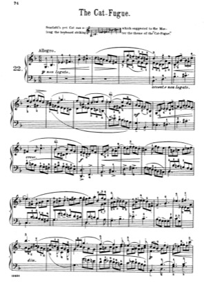 Thumbnail of first page of Piece No. 22 piano sheet music PDF by Scarlatti.