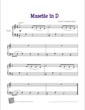 Thumbnail of First Page of Musette in D (Easy) sheet music by Bach