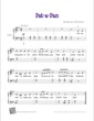Thumbnail of First Page of Pat-a-Pan sheet music by Christmas