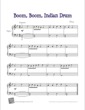 Thumbnail of First Page of Boom, Boom, Indian Drum sheet music by Kids