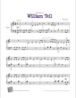 Thumbnail of First Page of Overture to William Tell sheet music by Kids