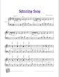 Thumbnail of First Page of Spinning Song sheet music by Kids