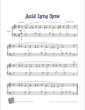 Thumbnail of First Page of Auld Lang Syne sheet music by Traditional