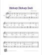 Thumbnail of First Page of Hickory Dickory Dock sheet music by Kids