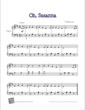 Thumbnail of First Page of Oh, Susanna sheet music by Kids
