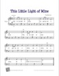 Thumbnail of First Page of This Little Light of Mine sheet music by Kids