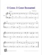 Thumbnail of First Page of O Come, O Come Emmanuel sheet music by Christmas
