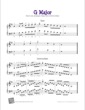Thumbnail of First Page of G Major Scale and Arpeggio sheet music by Scales