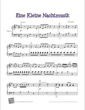 Thumbnail of First Page of Eine Kleine Nachtmusik sheet music by Mozart