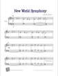 Thumbnail of First Page of New World Symphony (Largo) sheet music by Kids