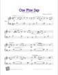 Thumbnail of First Page of One Fine Day (Madame Butterfly) sheet music by Kids