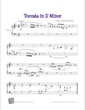 Thumbnail of First Page of Toccata in D Minor (Kids) sheet music by Bach