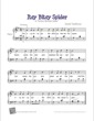 Thumbnail of First Page of Itsy Bitsy Spider sheet music by Kids