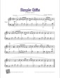 Thumbnail of First Page of Simple Gifts sheet music by Kids