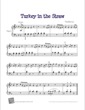 Thumbnail of First Page of Turkey in the Straw sheet music by Kids