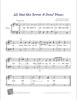 Thumbnail of First Page of All Hail the Power of Jesus' Name sheet music by Kids