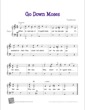 Thumbnail of First Page of Go Down Moses sheet music by Kids