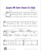 Thumbnail of First Page of Angels We Have Heard On High sheet music by Kids