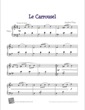 Thumbnail of First Page of Le Carrousel sheet music by Kids