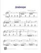 Thumbnail of First Page of Arabesque sheet music by Kids