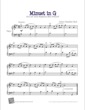 Thumbnail of First Page of Minuet in G (2) sheet music by Bach