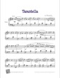 Thumbnail of First Page of Tarantella sheet music by A. Pieczonka
