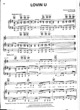 Thumbnail of First Page of Lovin U sheet music by Alicia Keys