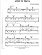 Thumbnail of First Page of Voice of Truth sheet music by Casting Crowns
