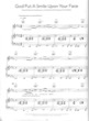 Thumbnail of First Page of God Put a Smile Upon Your Face sheet music by Coldplay