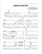 Thumbnail of First Page of Here With Me sheet music by Dido