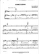Thumbnail of First Page of Come Clean sheet music by Hilary Duff