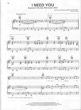 Thumbnail of First Page of I Need You sheet music by LeAnn Rimes