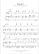 Thumbnail of First Page of Song 3 sheet music by Robbie Williams