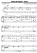 Thumbnail of First Page of Drops of Jupiter (3) sheet music by Train