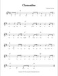 Thumbnail of First Page of Clementine (Lvl 1) sheet music by Traditional