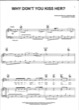 Thumbnail of First Page of Why Don't You Kiss Her sheet music by Jesse McCartney