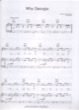 Thumbnail of First Page of Why Georgia sheet music by John Mayer