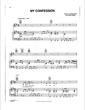 Thumbnail of First Page of My Confession sheet music by Josh Groban