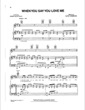 Thumbnail of First Page of When You Say You Love Me sheet music by Josh Groban